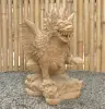 Product image 2 of the product “Singa made of cambodia wood about 30 x 36 x 55cm ”